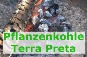 schwarze Wunderkohle für den Garten Terra-Preta